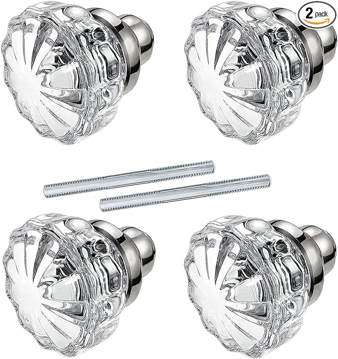 A pair of beautiful door knobs