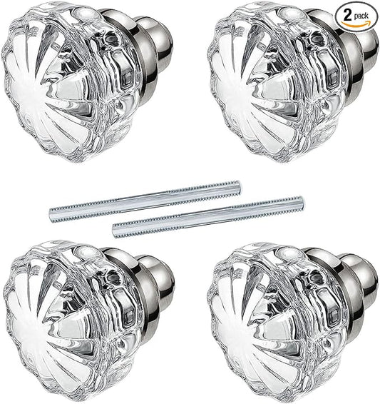 A pair of beautiful door knobs