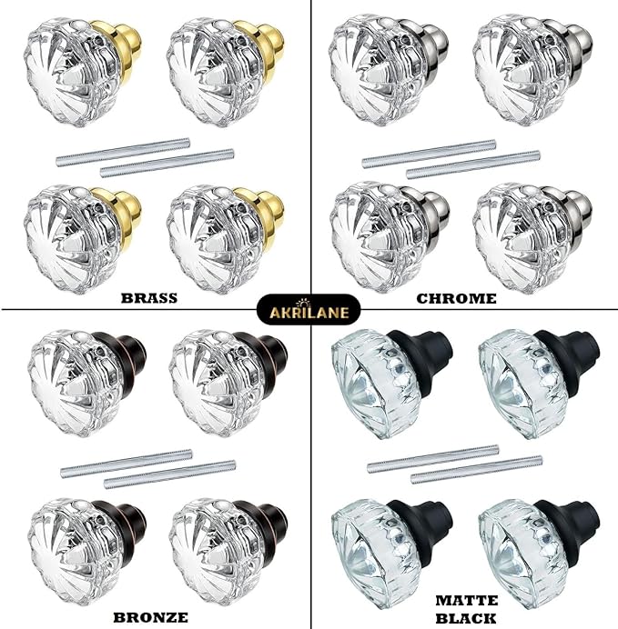 Different beautiful door knobs