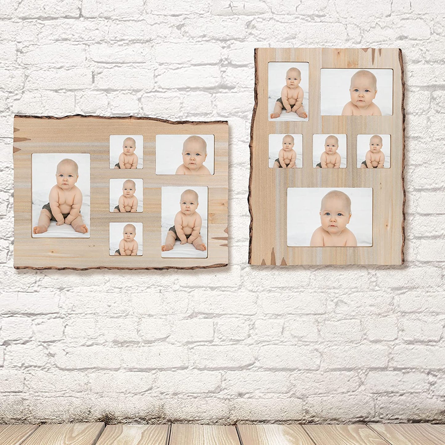 Rustic Photo Frame | 6 Opening Picture Frame | Akrilane