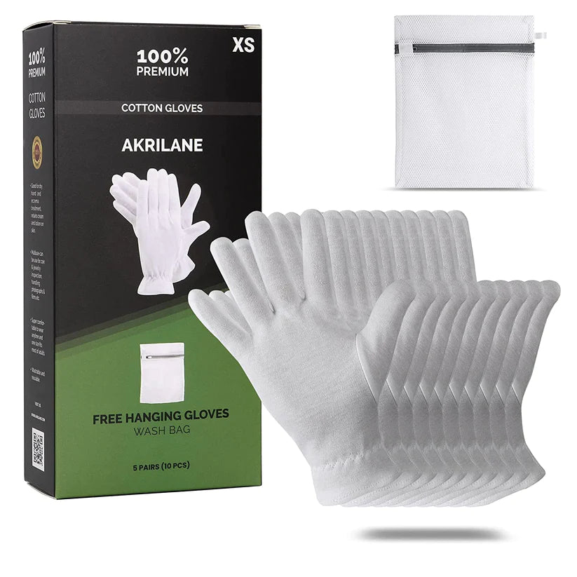 Extra Small Eczema Cotton Gloves: The Perfect Solution for Delicate Hands - Akrilane