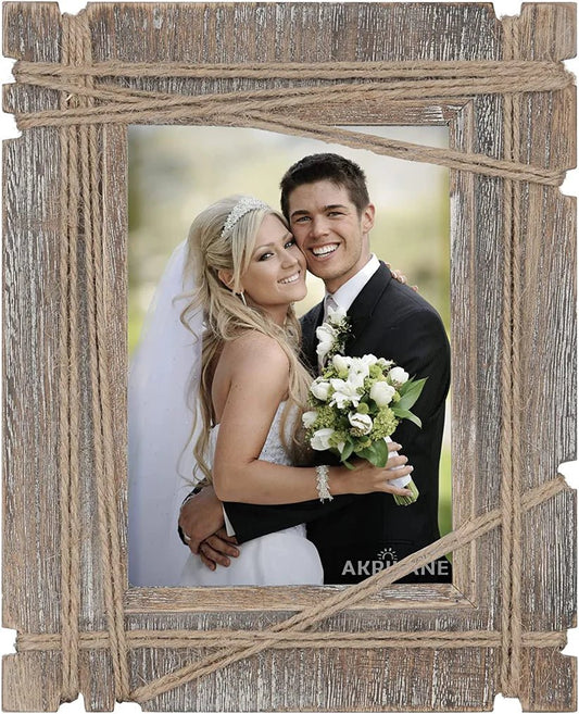 Elevate Your Wedding and Home Decor with Akrilane Rustic, Barnwood, and Vintage Picture Frames - Akrilane