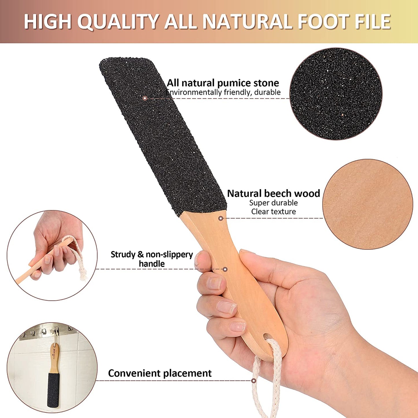 Heel Callus Remover | Feet Dead Skin Remover | Akrilane